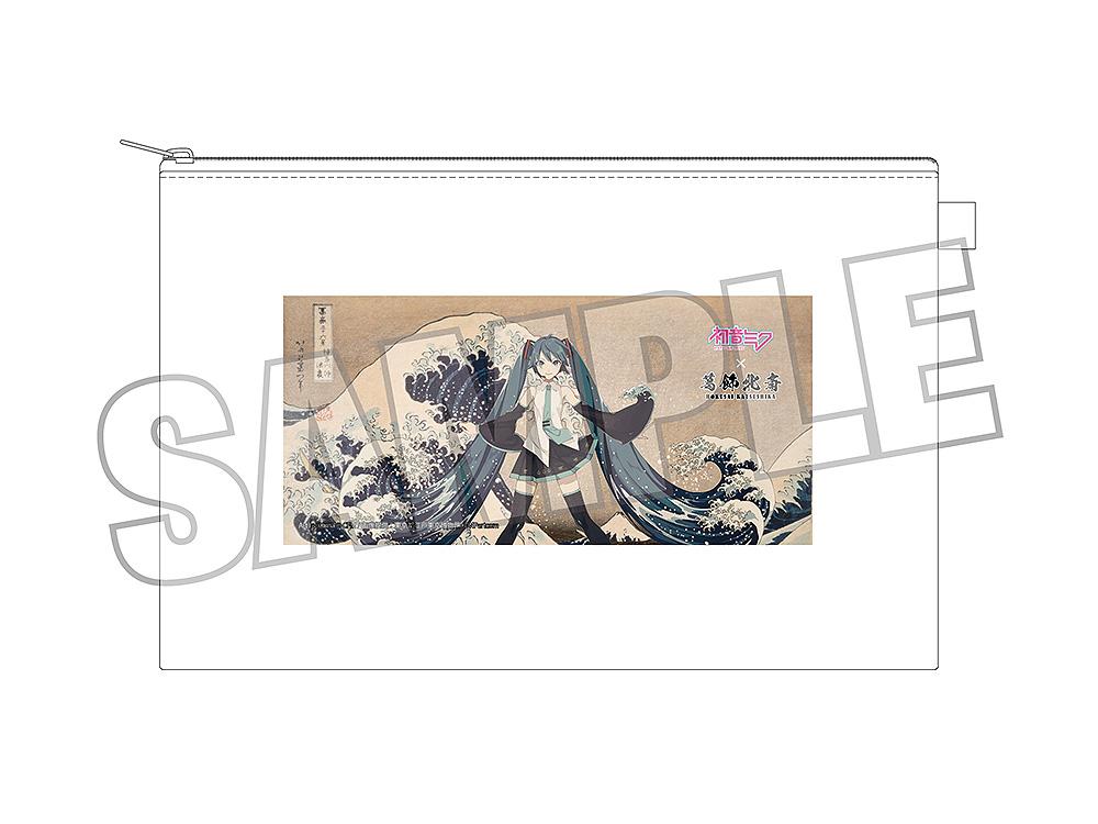 Hokusai Katsushika x Hatsune Miku by iXima Pouch The Great Wave off Kanagawa (Rerun)