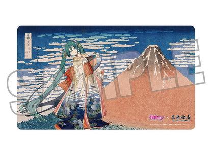 Hokusai Katsushika x Hatsune Miku by iXima Desk Mat Fine Wind, Clear Morning (Rerun)