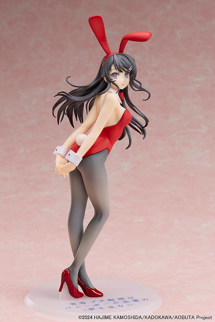 Rascal Does Not Dream Series Mai Sakurajima (Red Bunny Girl ver.) 1/7 Scale Figure