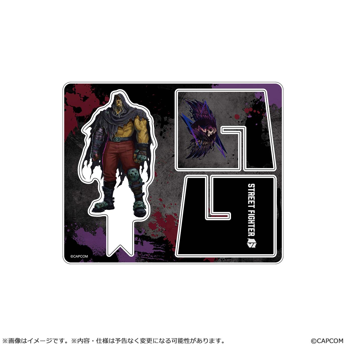 STREET FIGHTER VI Street Fighter 6 batten acrylic stand M.BISON