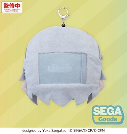 fuwa petit "HATSUNE MIKU: COLORFUL STAGE!" Face Pouch with Reel "Shiho Hinomori"
