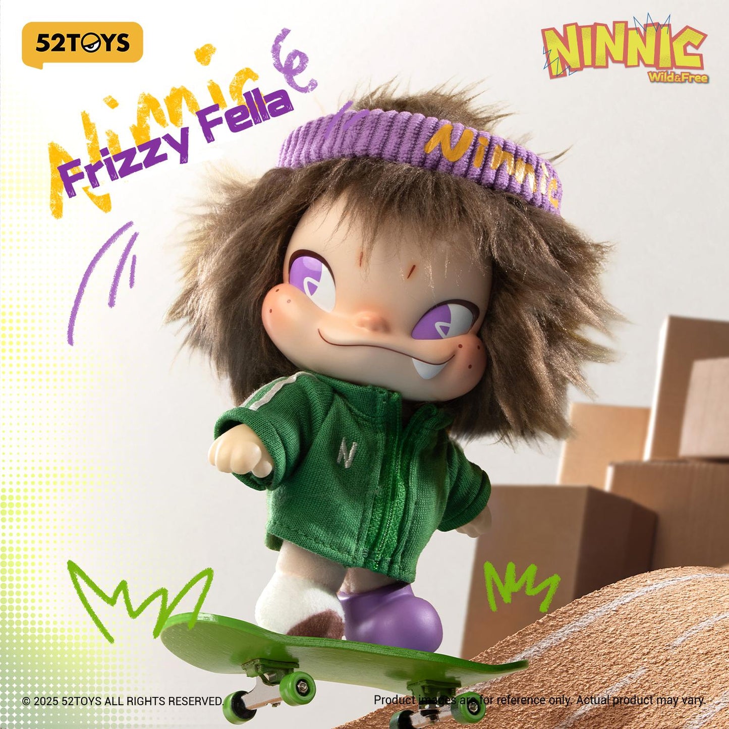 (Blind box) NINNIC – Wild & Free Plush Keychain Blind Box