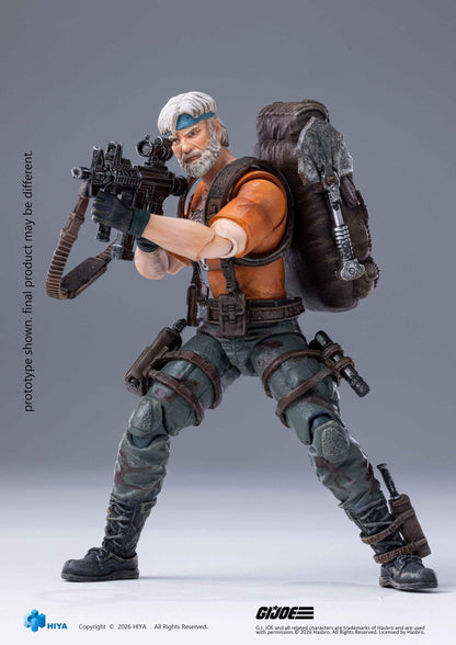 HIYA Exquisite Mini Series 1/18 Scale 4.3 Inch G.I.Joe Outback Tiger Force Version Action Figure