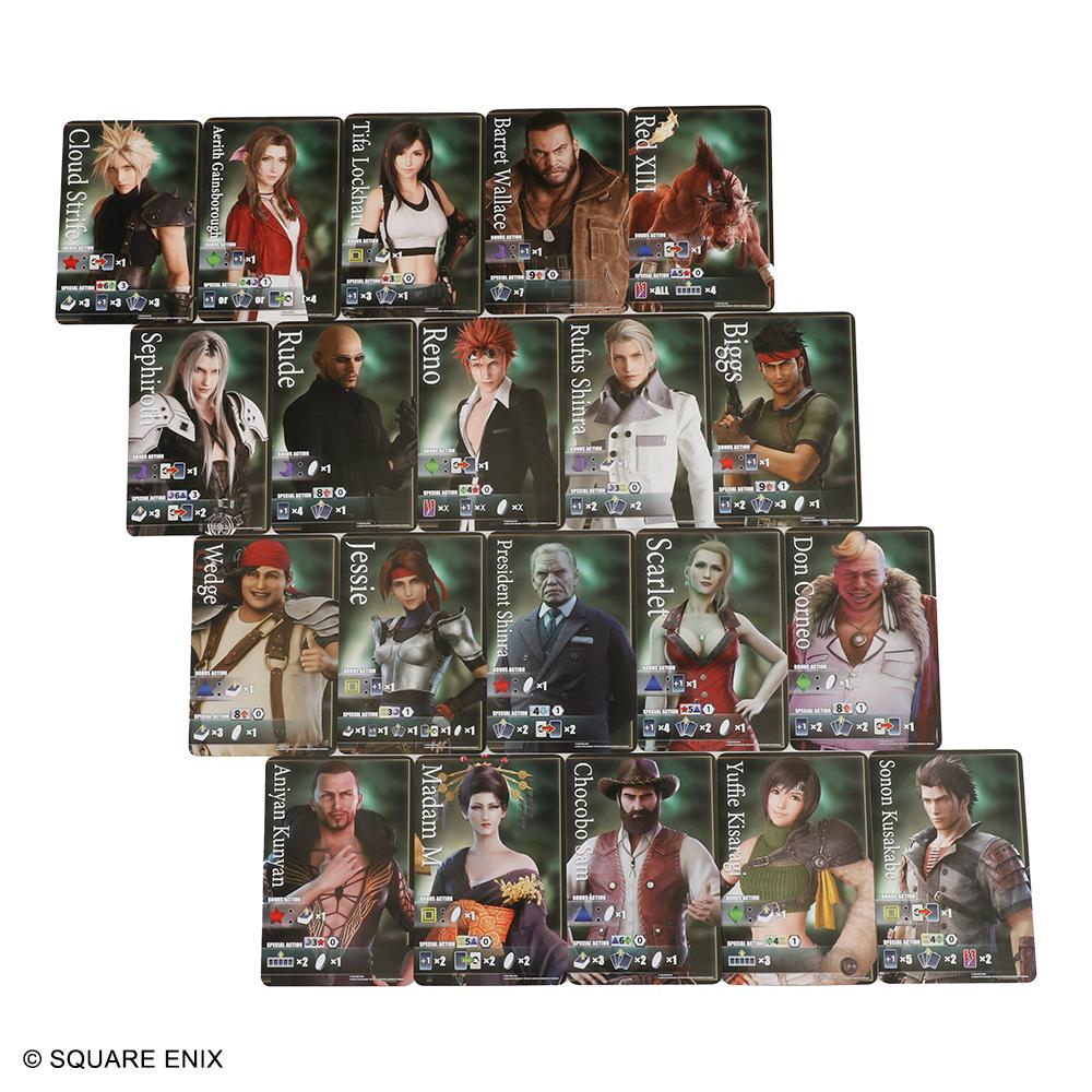 FINAL FANTASY VII REMAKE -Board Game- MATERIA HUNTER