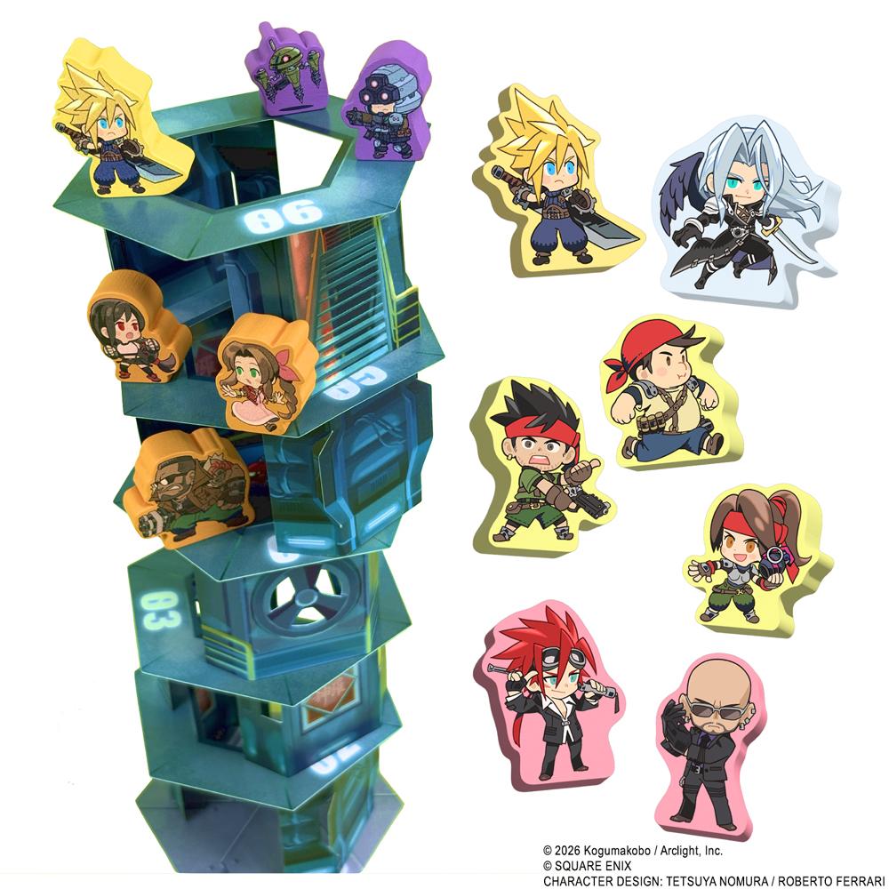ASCEND THE SHINRA TOWER - FINAL FANTASY VII Board Game