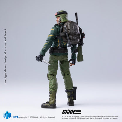HIYA Exquisite Mini Series 1/18 Scale 4 Inch G.I.Joe Dusty Tiger Force Version Action Figure