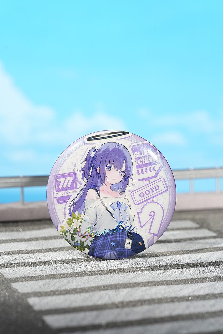 Blue Archive Holiday Saunter Series 75mm Badge (YUUKA)