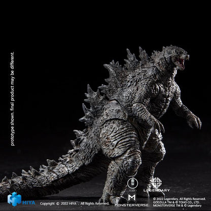 HIYA Exquisite Basic Series None Scale 7 Inch GODZILLA VS KONG Godzilla Action Figure