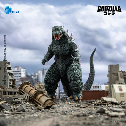 HIYA Exquisite Basic Series None Scale 7 Inch Godzilla vs. Megaguirus 2000 Godzilla Action Figure