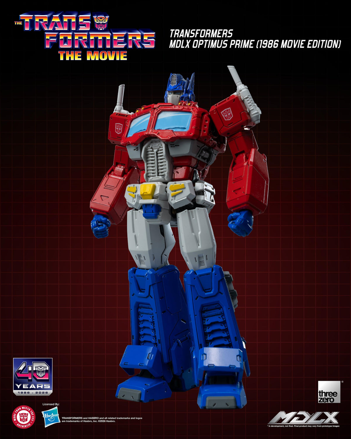 Transformers MDLX Optimus Prime (1986 Movie Edition)