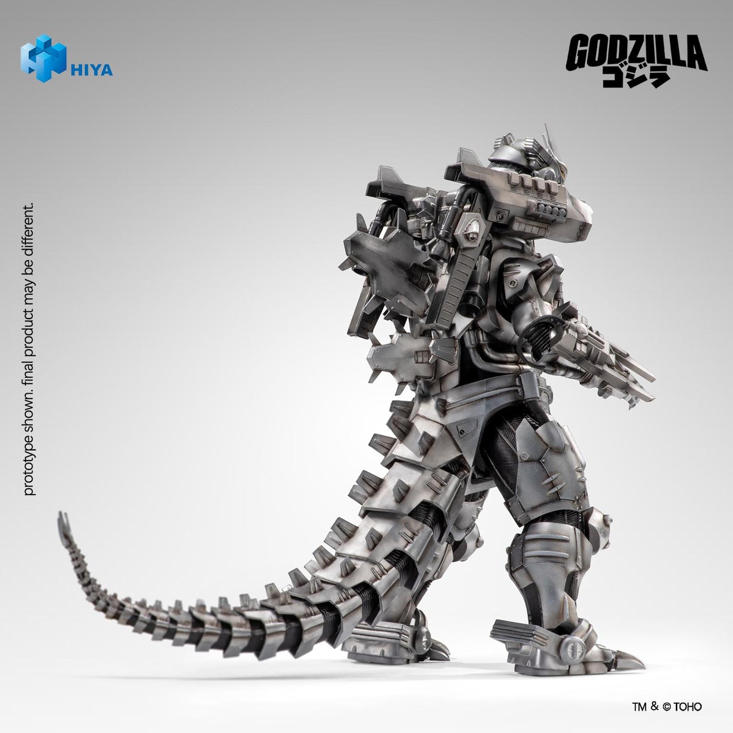 HIYA Exquisite Basic Series None Scale 7.7 Inch Godzilla Tokyo S.O.S. 2003 Mechagodzilla Heavy Arms / High Mobility Version Action Figure