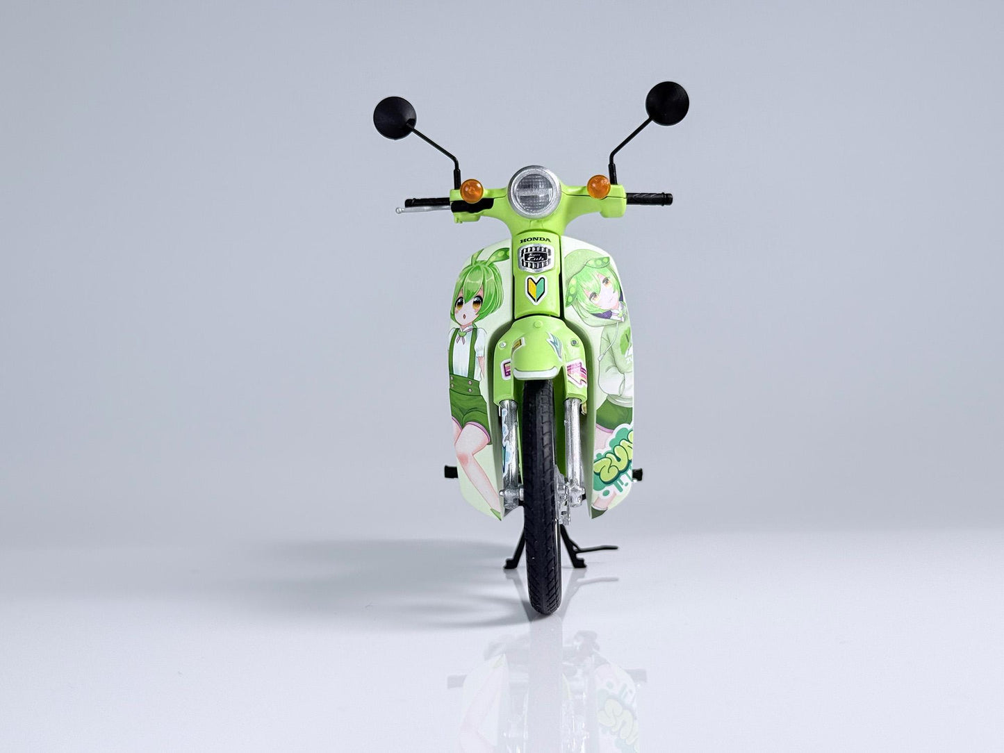Tohoku Zunko/Zundamon Project 1/12 HONDA Super Cub (Zundamon Edition)