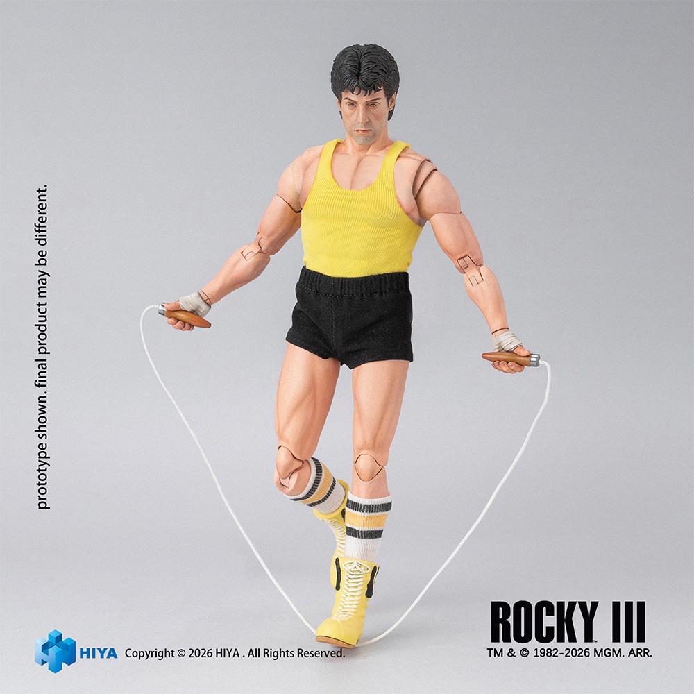 HIYA Exquisite Super Series 1/12 Scale 6.3 Inch Rocky III Rocky Boxer Version Action Figure