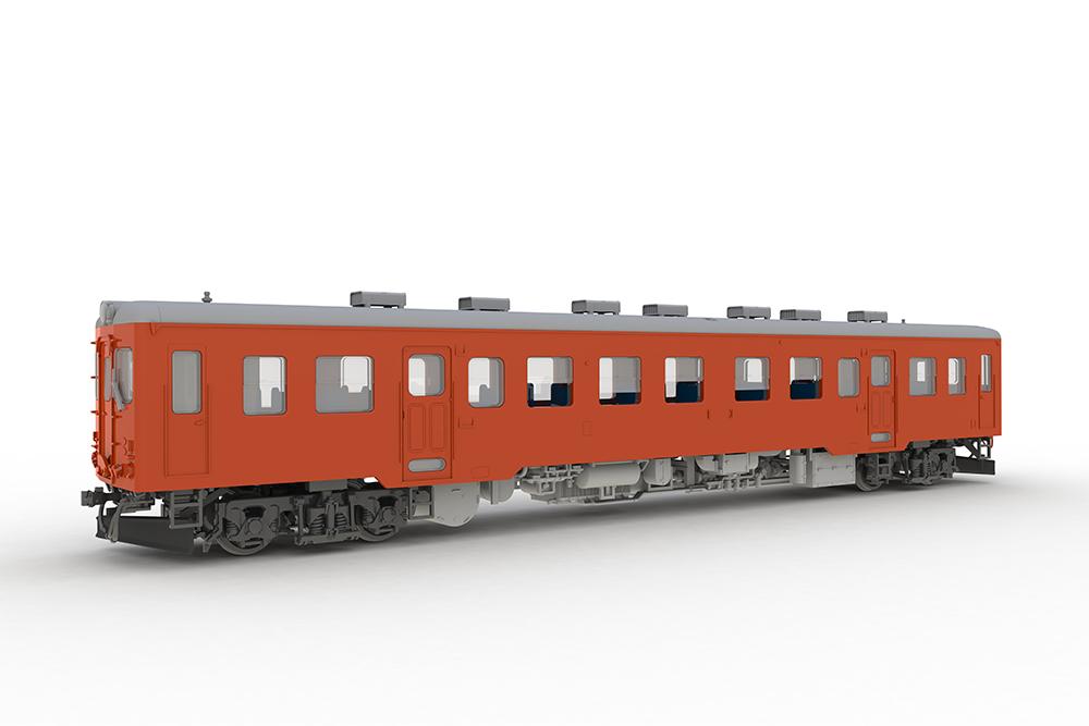 JNR Kiha 20 type diesel railcar 200th generation type kit