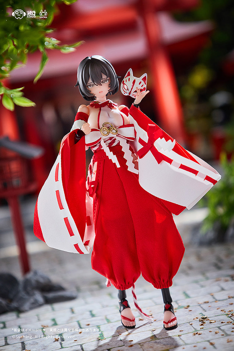 Combat priestess Kikyou Uefuji 1/12 Articulated Figure