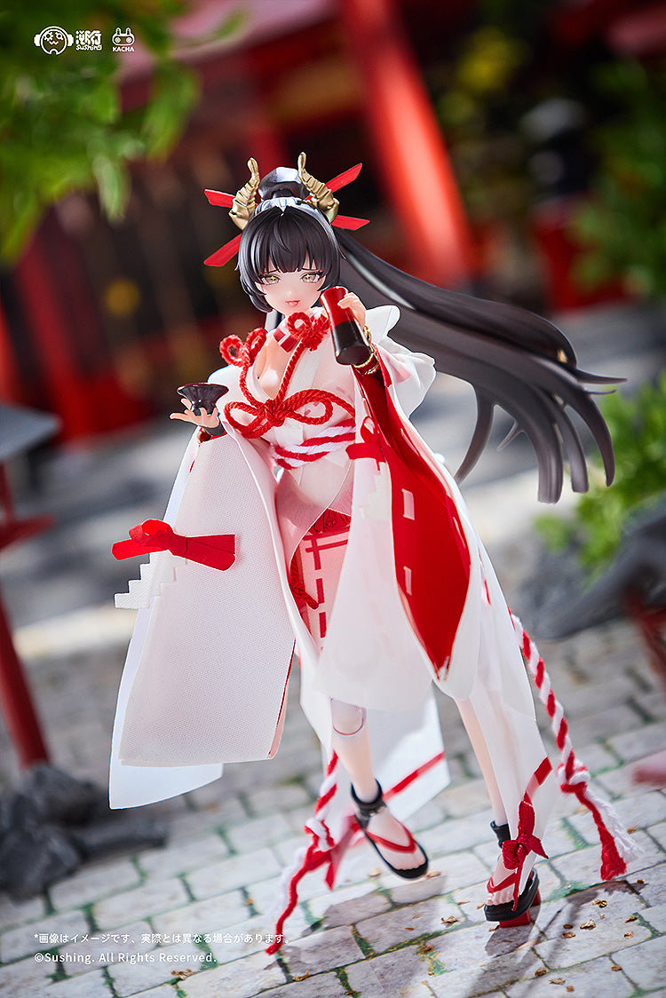 Combat priestess Sakura Uefuji 1/12 Articulated Figure
