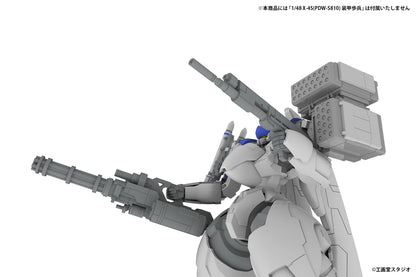 POWERDoLLS EXTENSION SET D For 5inM 1/48 PLD[DRu35 MLC& R25RCT&M7AGGUN&Flat hand parts(left and right) &Clenched hand parts(left and right)]