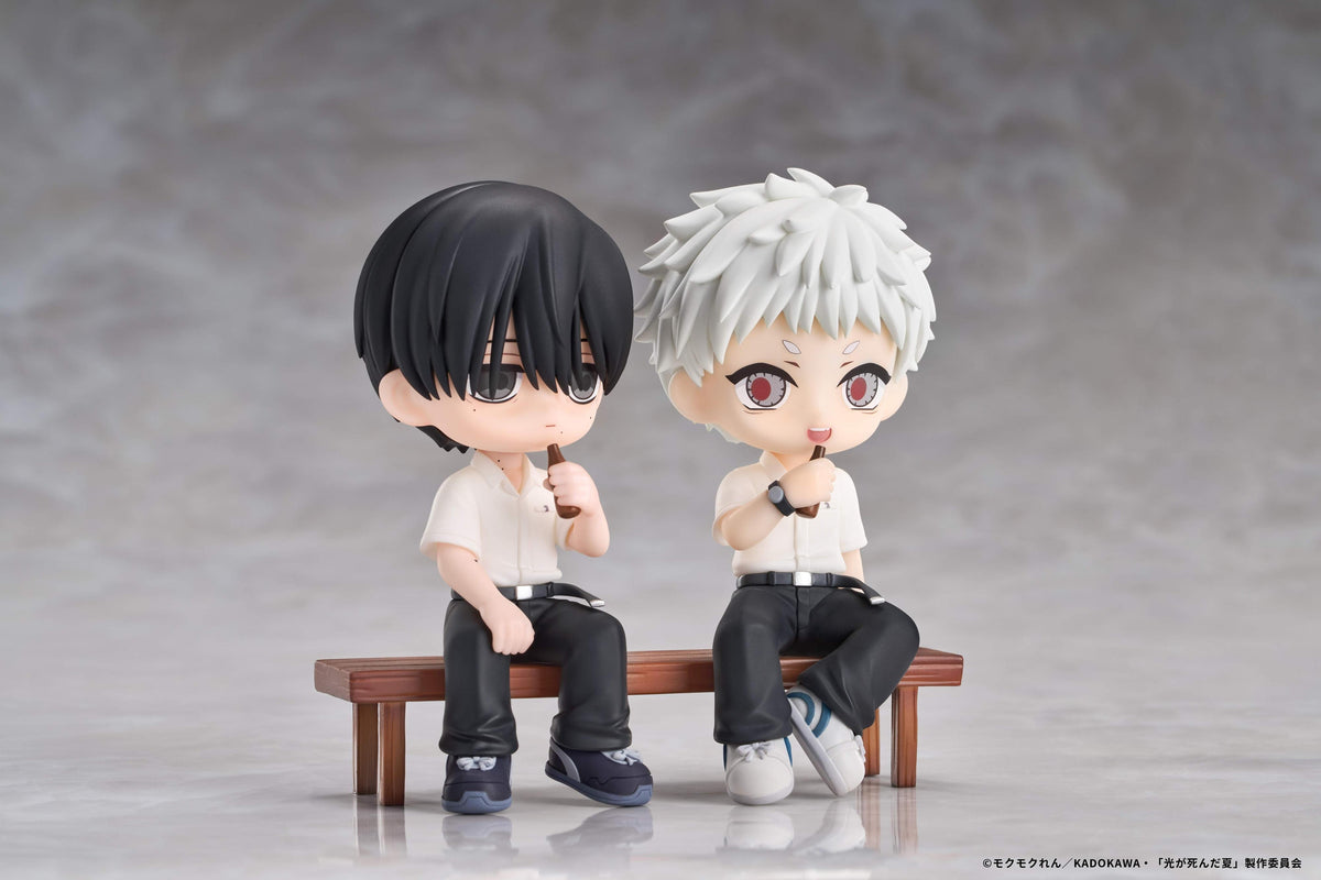 Yoshiki&Hikaru Chibi figure with diorama scene