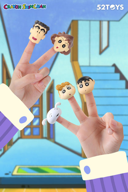 (Blind Box) Crayon Shinchan Mini Series-Finger Puppet Toys