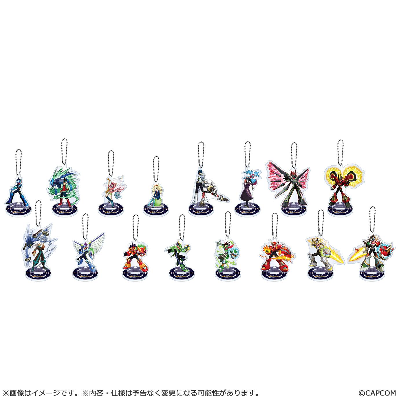 (Blind) Mega Man Star Force Mega Man Star Force acrylic stand Keychain collection