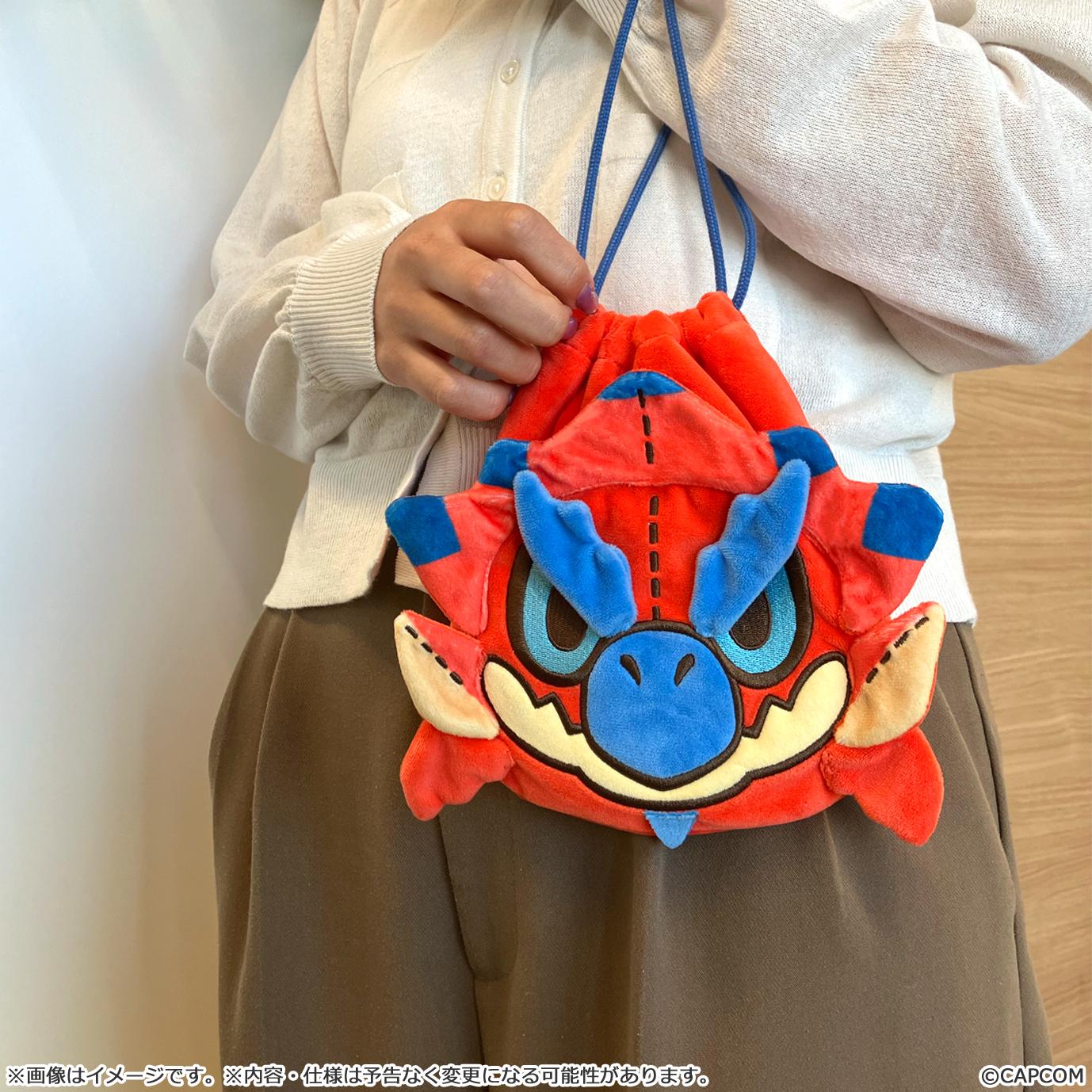 MONSTER HUNTER CHIBI STYLE Drawstring Pouch: Rathalos