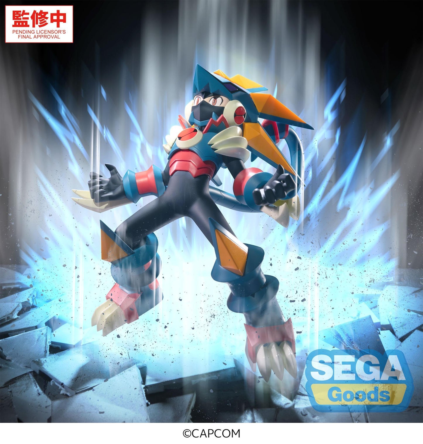 Luminasta "Mega Man Battle Network" -Mega Man- Gregar Beast