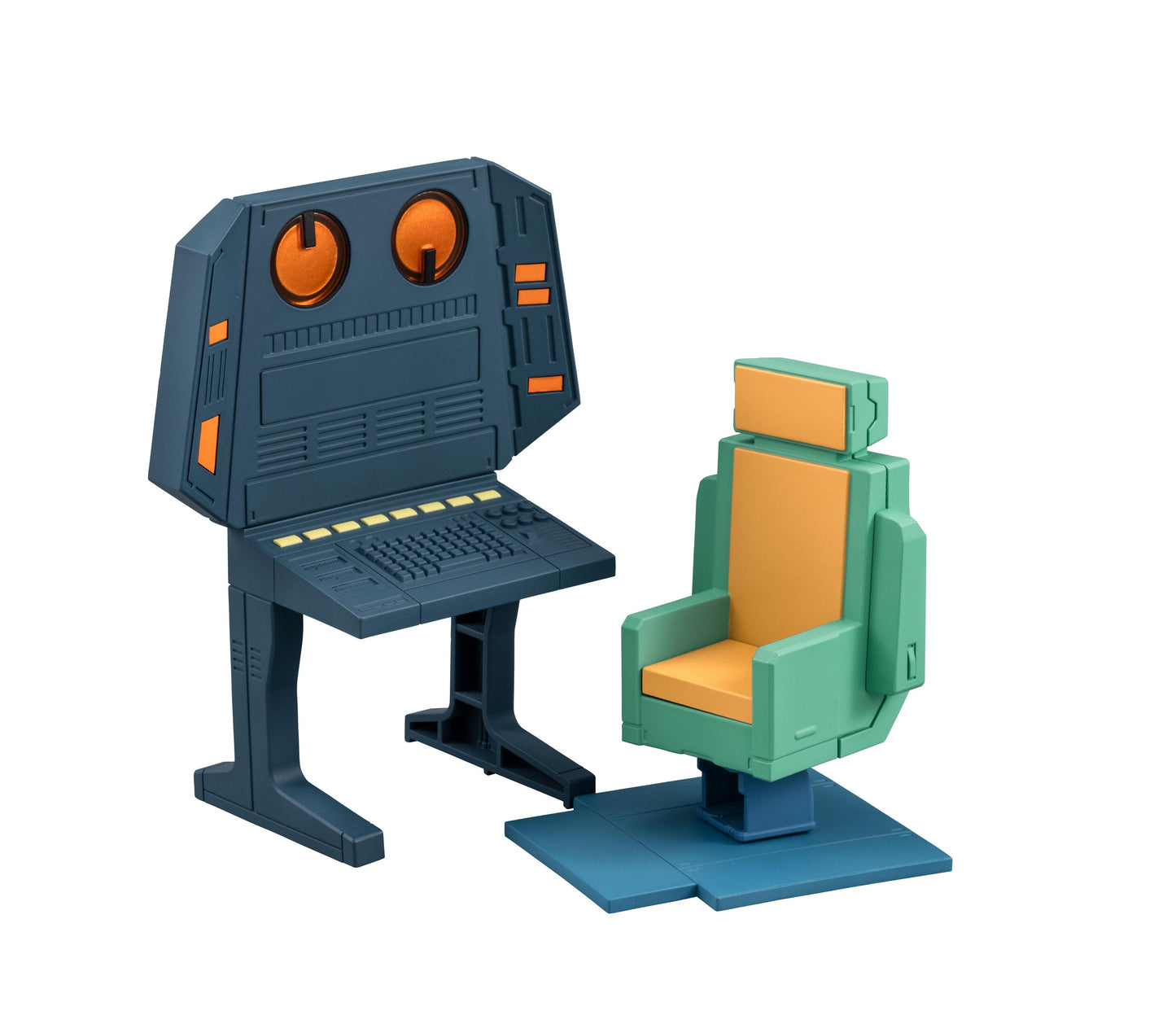 G.M.G. COLLECTION EX Mobile Suit Gundam White Base Bridge Radio operator Desk set (with gift)