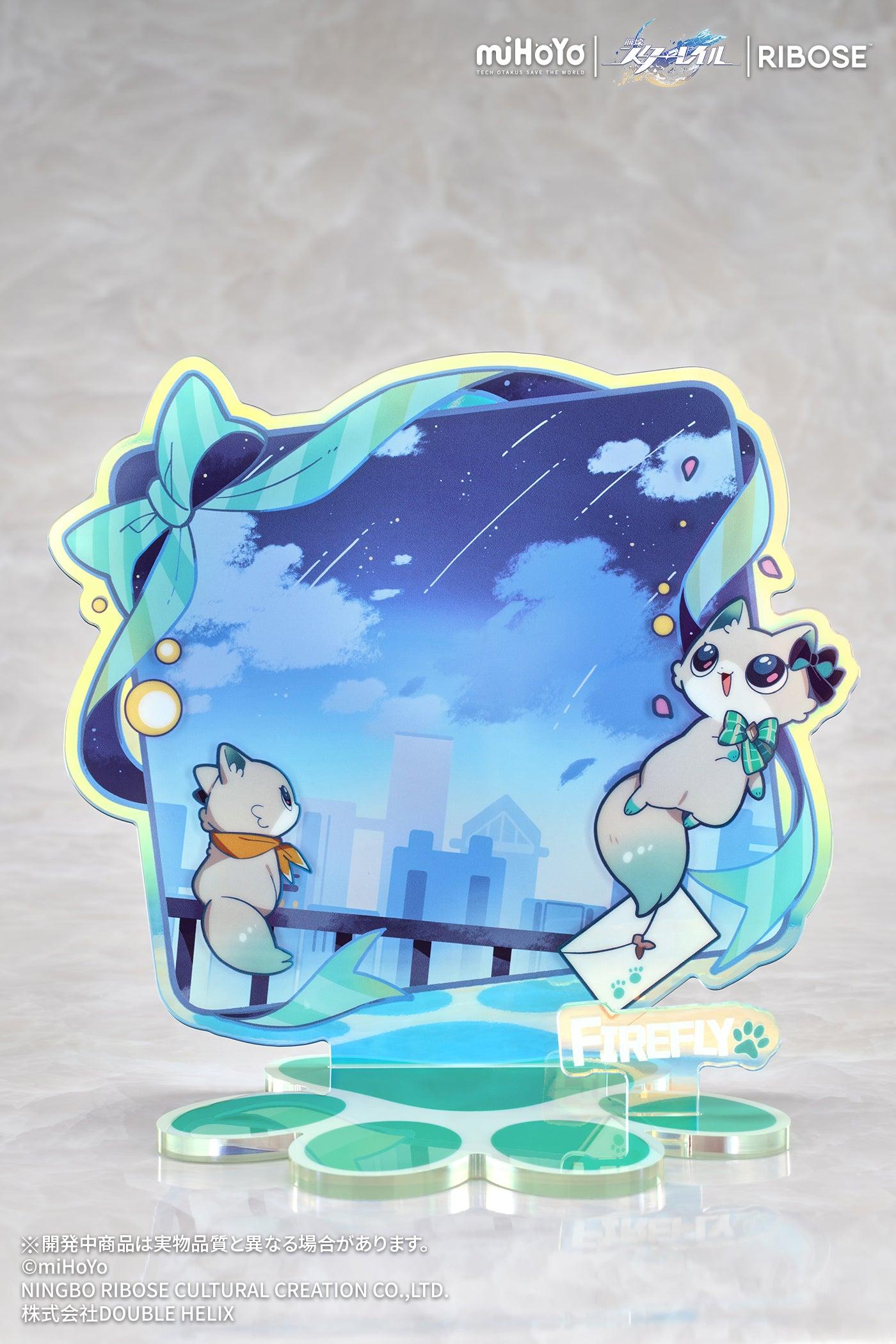 RISE UP+ Honkai: Star Rail Chibi Cat Series Figure Firefly Ver. Non Scale Figure