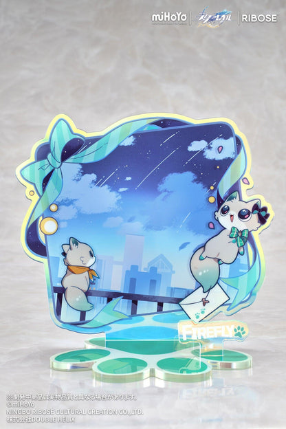 RISE UP+ Honkai: Star Rail Chibi Cat Series Figure Firefly Ver. Non Scale Figure