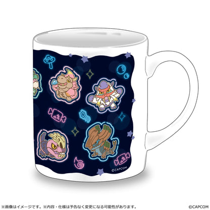 Monster Hunter MONSTER HUNTER CHIBI STYLE Heat-changing Mug: Neon-themed