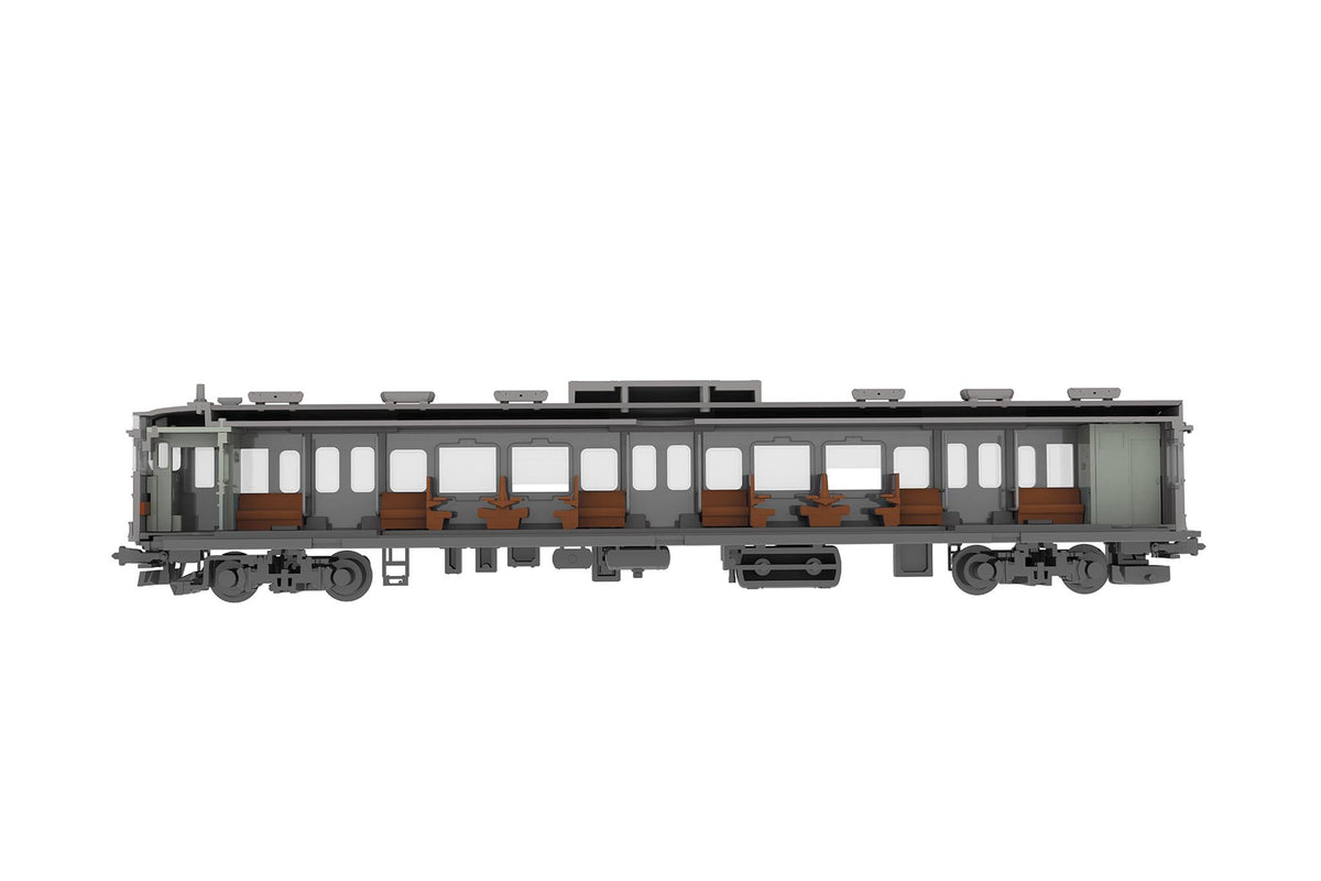 (Model Kits) Semi-cross seat interior set A (brown)