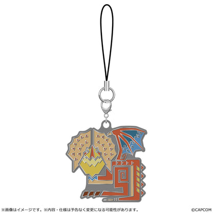 MONSTER HUNTER WILDS Monster Hunter Wilds Monster icon Metal Keychain