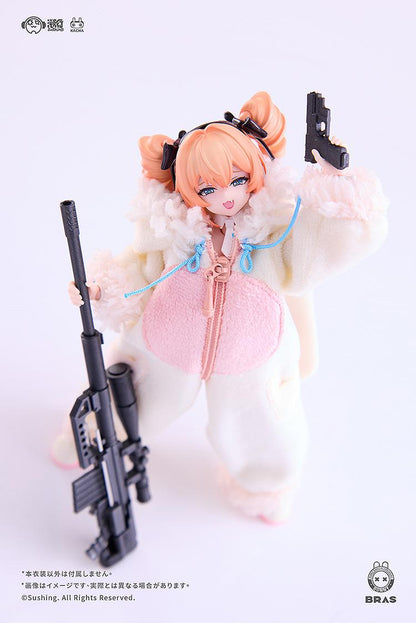BUNNY RAPID ACTION SQUAD Fluffy Pajamas Set (Doll Costume)