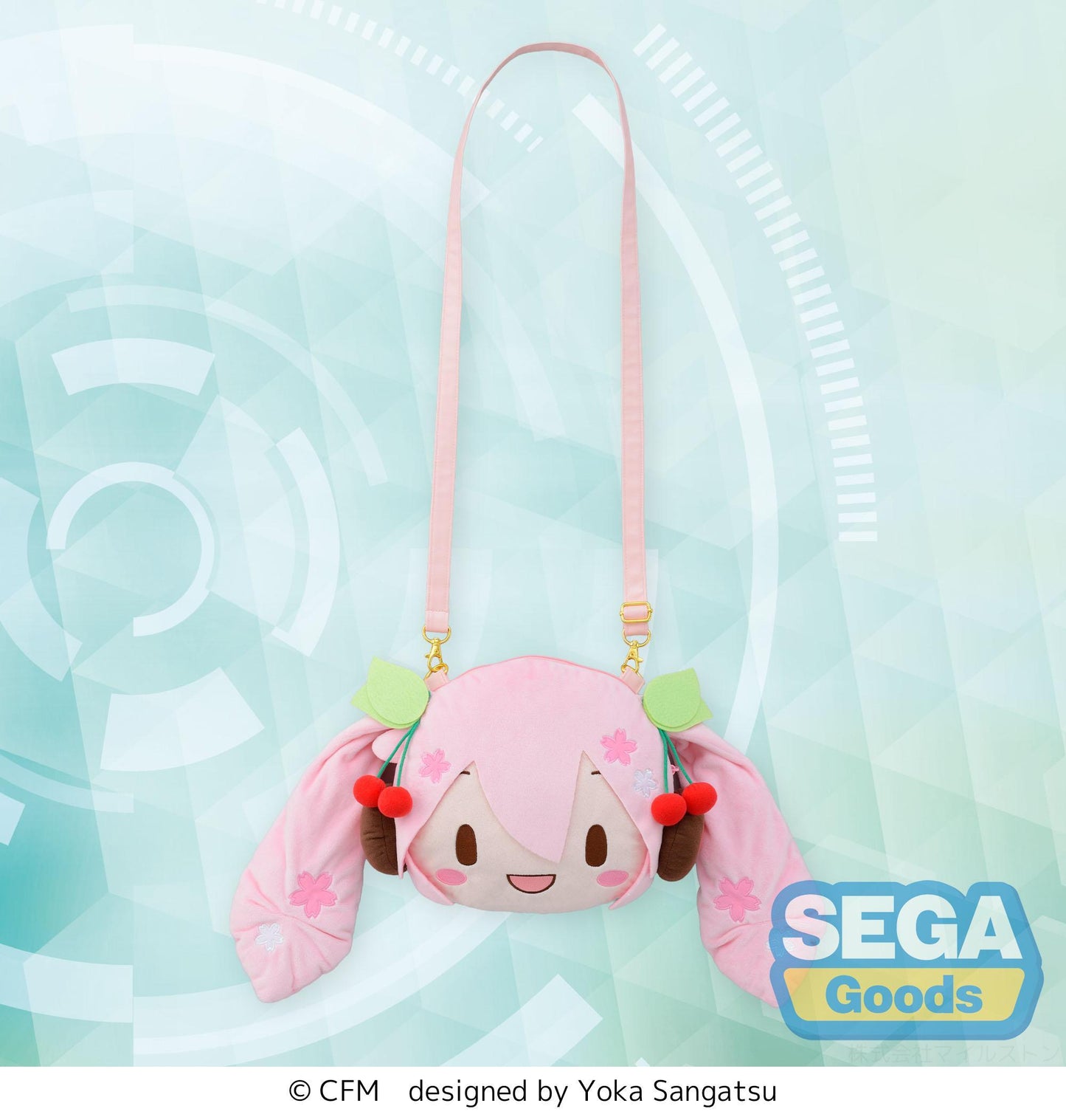 fuwa petit "Sakura Miku" Face Shoulder Bag (M)