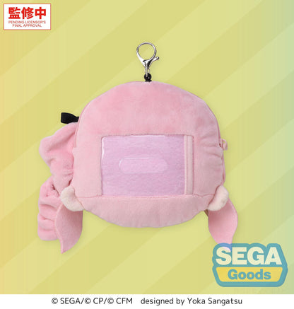 fuwa petit "HATSUNE MIKU: COLORFUL STAGE!" Face Pouch with Reel "Mizuki Akiyama"