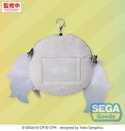 fuwa petit "HATSUNE MIKU: COLORFUL STAGE!" Face Pouch with Reel "Empty SEKAI Hatsune Miku"