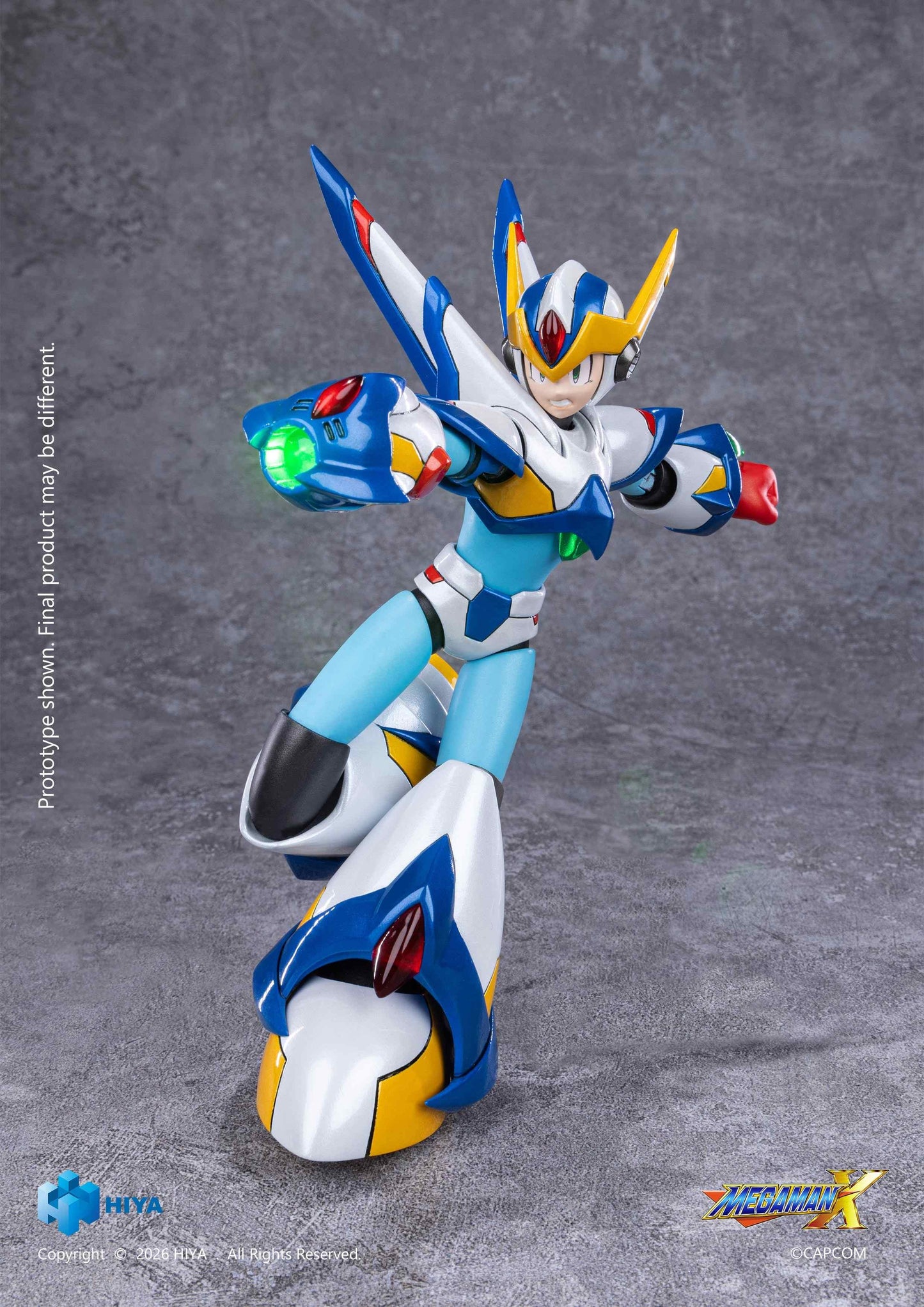 HIYA Exquisite Basic Series None Scale 6 Inch Mega Man X series X Falcon Armor Version Action Figure