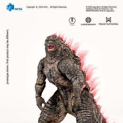 HIYA Exquisite Basic Series None Scale 7 Inch Godzilla x Kong The New Empire Godzilla Evolved Ver. Action Figure