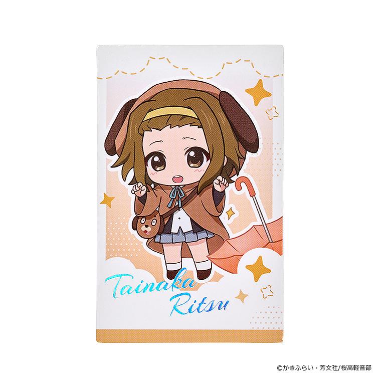 (Blind Box) K-ON! Fluffy Rain Series Collectible Instant Photo-Style Card (2 Piece Set)
