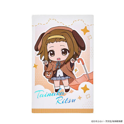 (Blind Box) K-ON! Fluffy Rain Series Collectible Instant Photo-Style Card (2 Piece Set)
