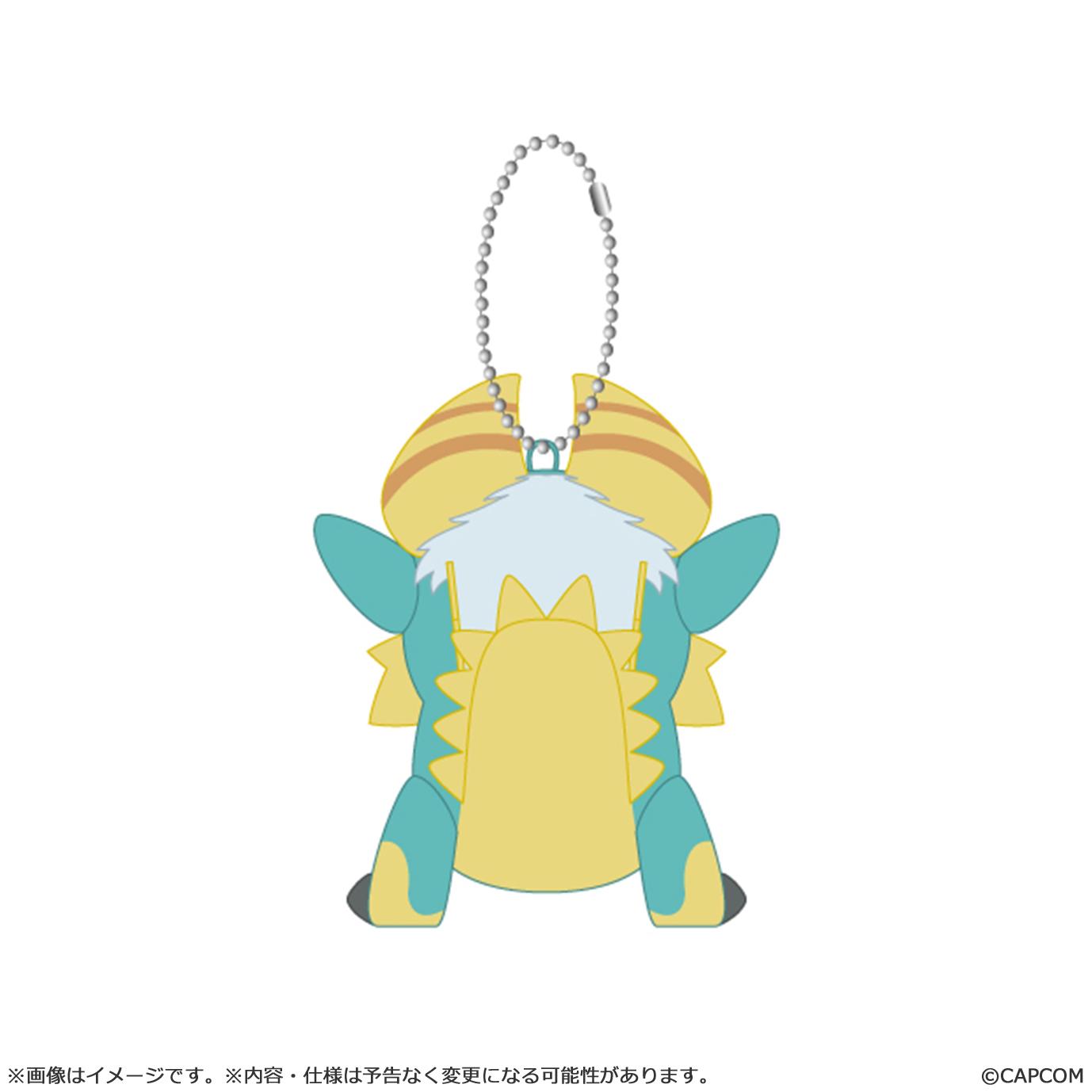 Monster Hunter MONSTER HUNTER CHIBI STYLE Plush Keychain: Zinogre