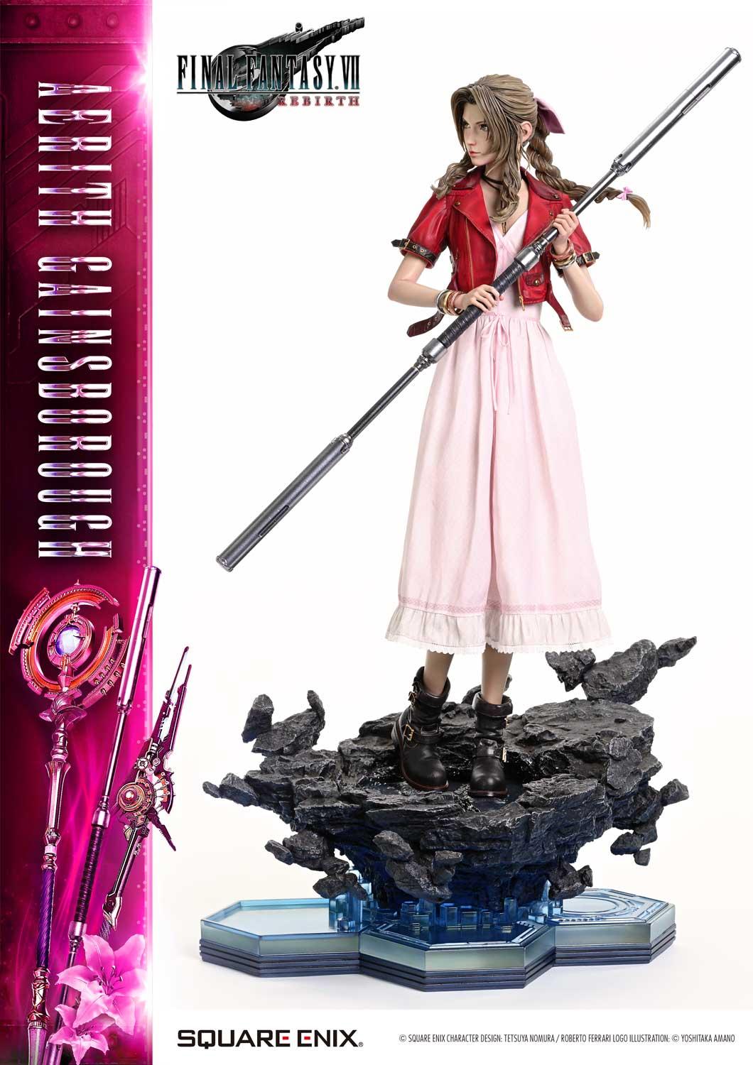 SQUARE ENIX MASTERLINE FINAL FANTASY VII REBIRTH 1/4 Scale – AERITH GAINSBOROUGH [50% deposit required]