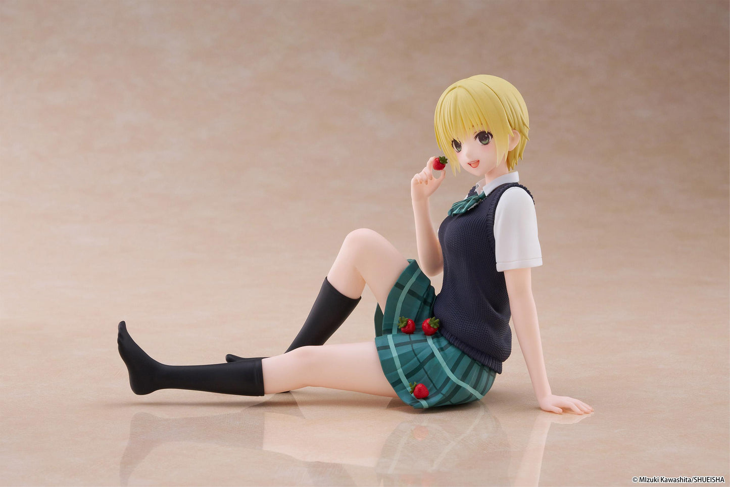 Strawberry 100% Desktop Cute Figure - Tsukasa Nishino (School uniform Ver.)