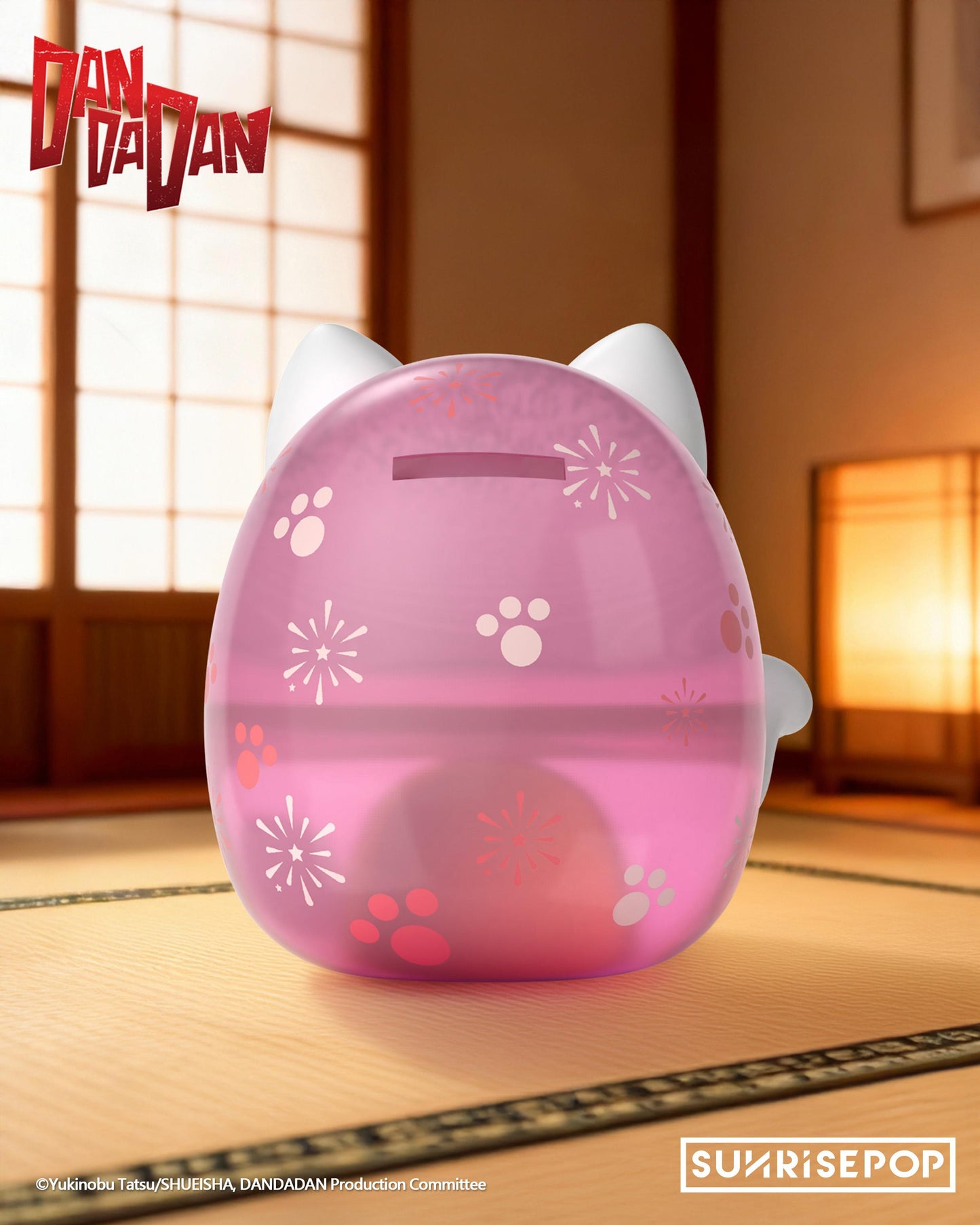 DAN DA DAN - Figural Bank - Dammo Pink
