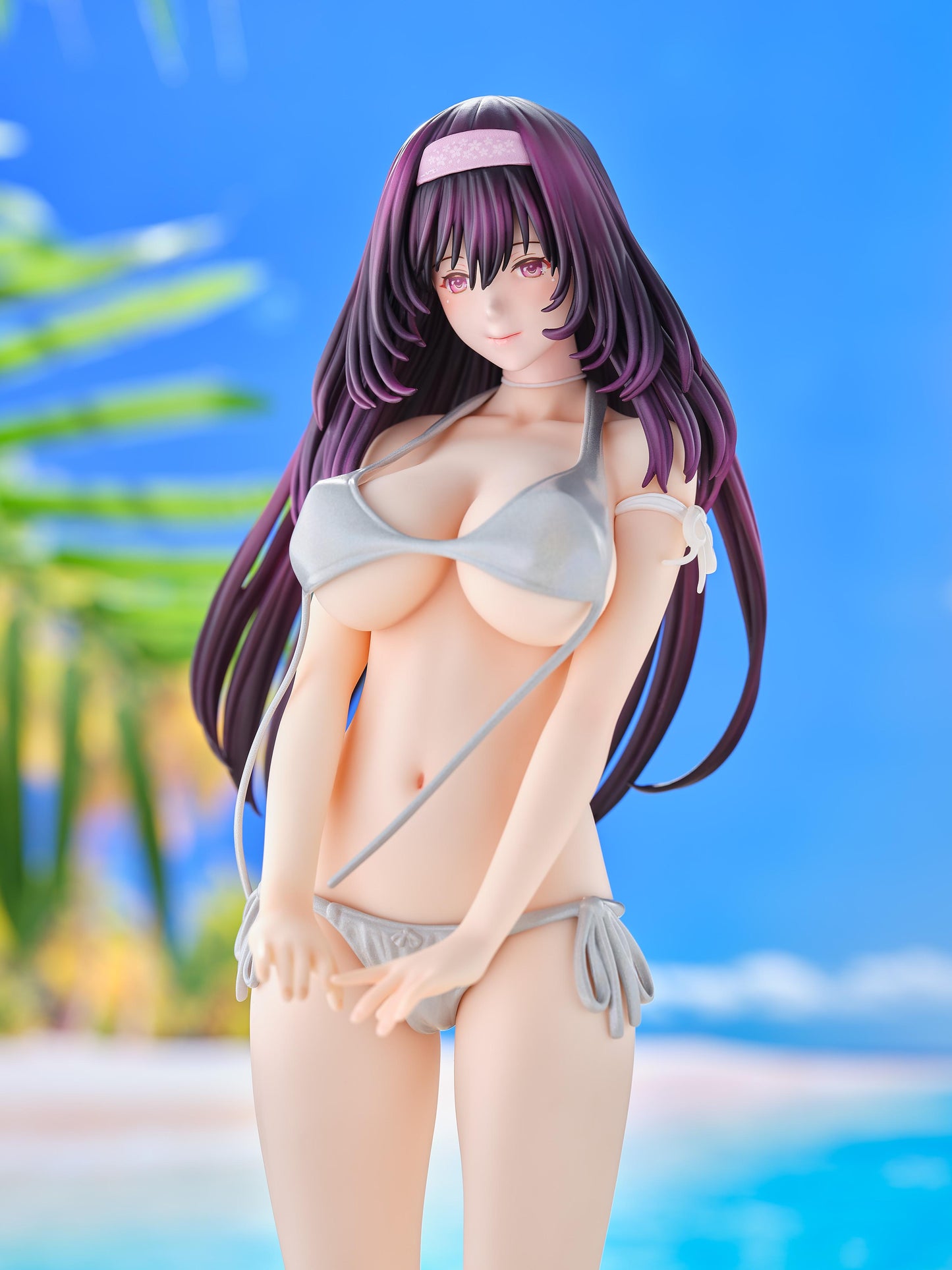 Toshi Tsutakaze Original Model Tomoe Sakura Swimsuit Black Hair Ver. Wholesome Ver. 1/5 Scale Figure