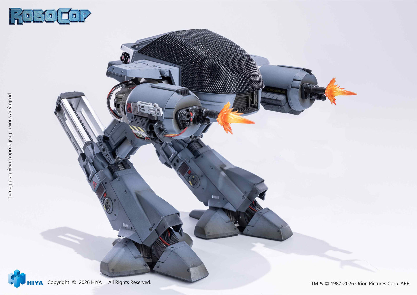 HIYA Exquisite Super Series 1/12 Scale 7.9 Inch RoboCop1 ED-209 Action Figure