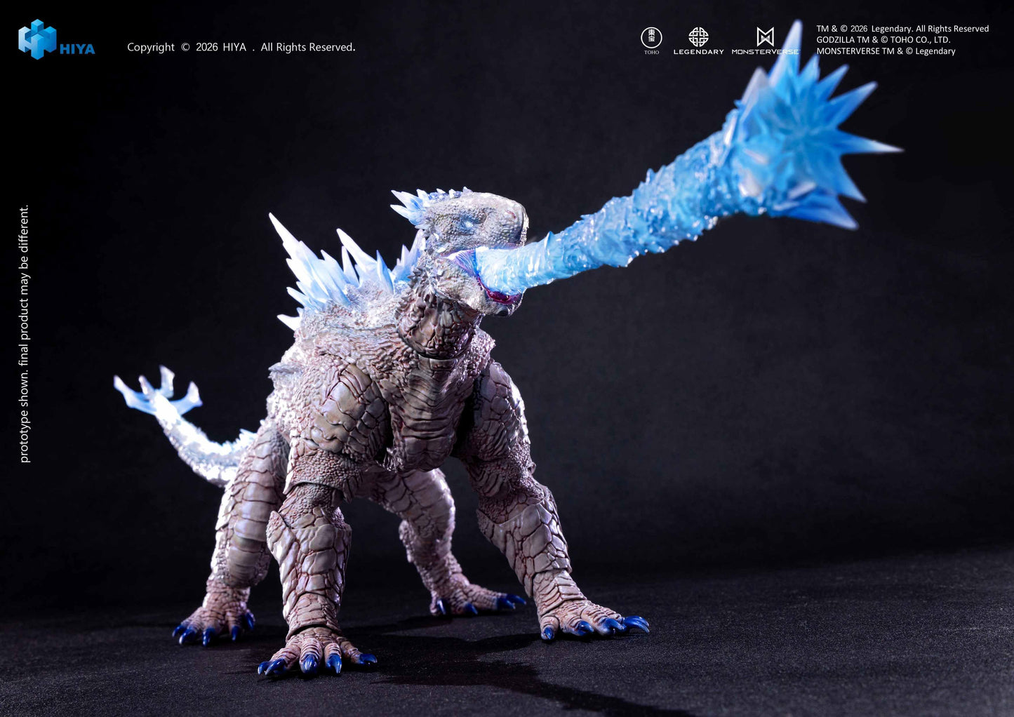 HIYA Exquisite Basic + Series None Scale 6.7 Inch Godzilla x Kong The New Empire Frost Bite Blast Shimo Action Figure