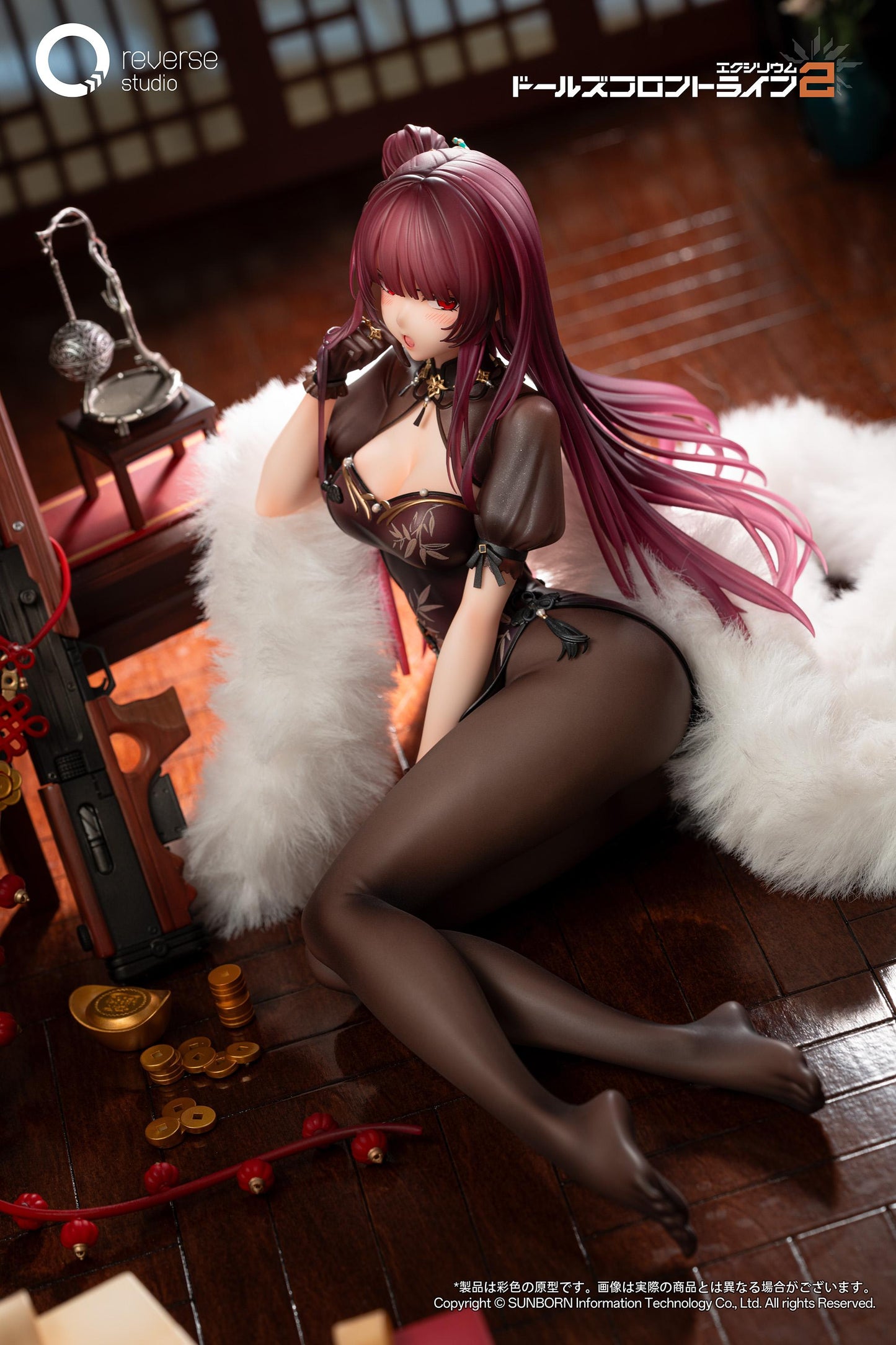 Girls Frontline 2: Exilium Makiatto: Embroidered Bamboo, Blooming Shadows Ver. 1/6 Scale Figure
