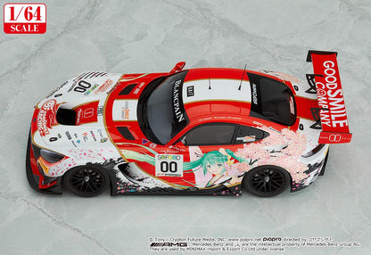 (Model Kits) Hatsune Miku GT Project 1/64 Scale Good Smile Hatsune Miku AMG 2017 SPA24H Ver. (Rerun)