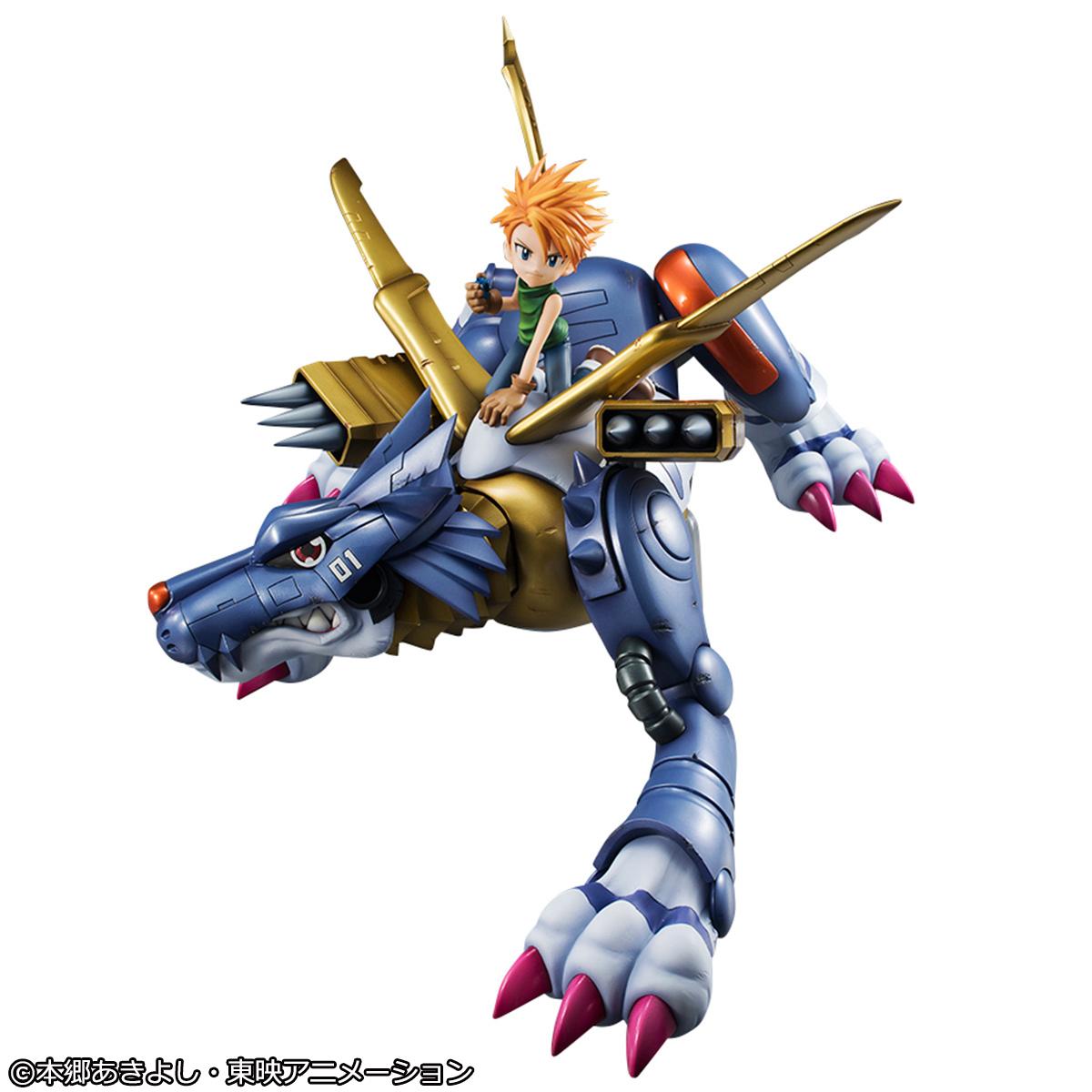 Precious G.E.M. Series Digimon Adventure Metal Garurumon & Ishida Yamato (Repeat)